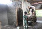 Kebersamaan TMMD dan Warga Percepat Rehab Rumah Lansia di Abdya