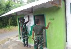 Tak Sekadar Bangun, Satgas TMMD Tinggalkan Jejak Seni di MCK Desa