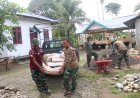 Material Terus Dipasok, Progres Pembangunan TMMD Ke-128 Kodim 0110/Abdya Dikebut