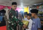 Satgas TMMD Kodim Abdya Dorong Pembinaan Generasi Islami Lewat Ajang Keagamaan
