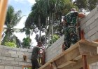 Satgas TMMD Ke-128 Kodim 0110/Abdya Pacu Rehab RTLH untuk 5 Warga Pra Sejahtera di Gunung Cut