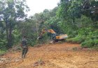 TMMD ke-128 Abdya Dorong Akses Ekonomi Lewat Pembukaan Jalan Gunung Cut
